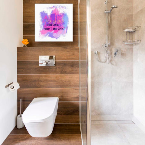 Image of 'Magical Comes In All Shapes' by Linda Woods, Canvas Wall Art,18 x 18