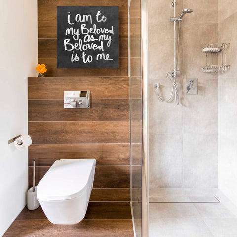 Image of 'Beloved' by Linda Woods, Canvas Wall Art,18 x 18