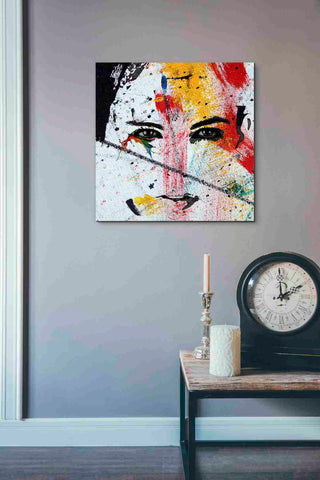 Image of 'Face Paint' by Karen Smith, Canvas Wall Art,18x18