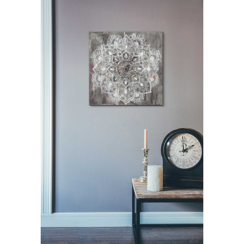 Image of 'Mandala In Neutral II' by Danhui Nai, Canvas Wall Art,18 x 18