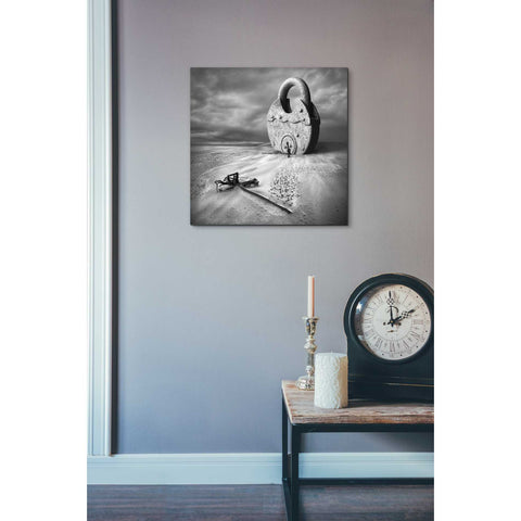 Image of 'Keyman' by Dariusz Klimczak, Canvas Wall Art,18 x 18