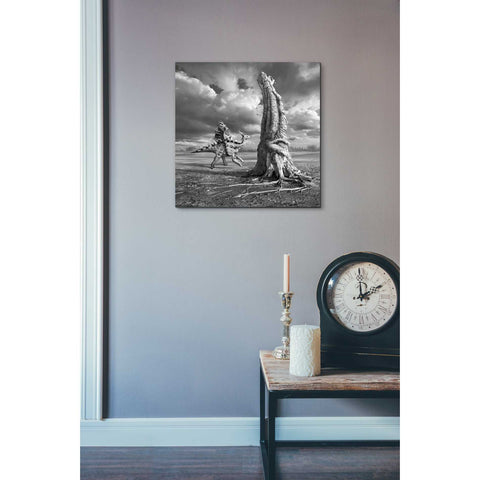 Image of 'Ancient Warrior' by Dariusz Klimczak, Canvas Wall Art,18 x 18