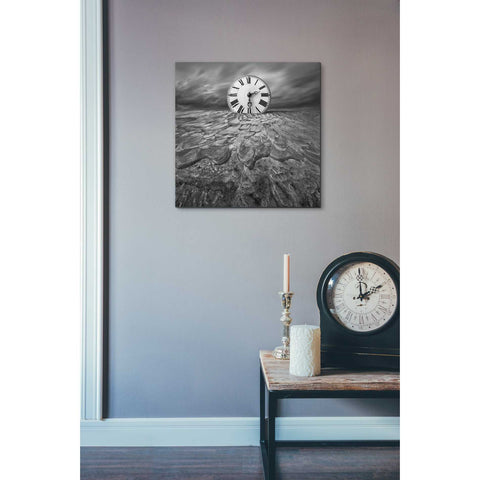 Image of 'Clockwork' by Dariusz Klimczak, Canvas Wall Art,18 x 18