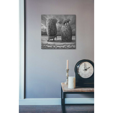 Image of 'Relativity' by Dariusz Klimczak, Canvas Wall Art,18 x 18