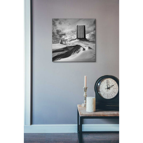 Image of 'Bookland' by Dariusz Klimczak, Canvas Wall Art,18 x 18