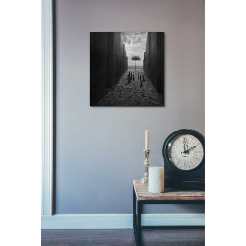 Image of 'Passageway' by Dariusz Klimczak, Canvas Wall Art,18 x 18