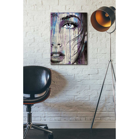 Image of 'Indigo Feeling' by Loui Jover, Canvas Wall Art,18 x 26