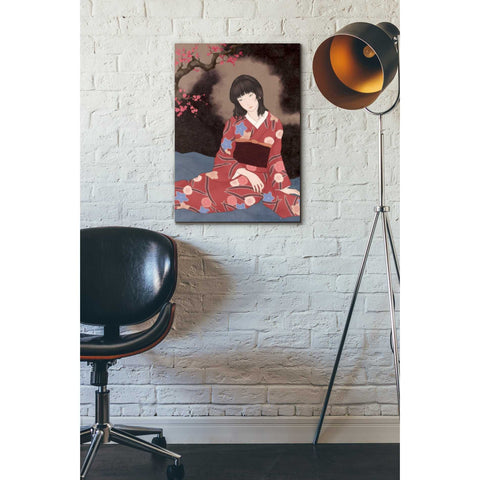 Image of 'Harutonari' by Sai Tamiya, Canvas Wall Art,18 x 26