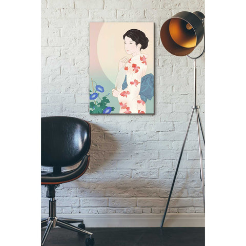 Image of 'Morning Glory' by Sai Tamiya, Canvas Wall Art,18 x 26