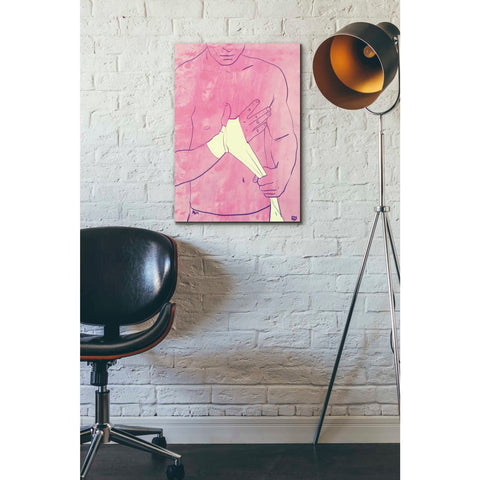 Image of 'Boxing 1' by Giuseppe Cristiano, Canvas Wall Art,18 x 26