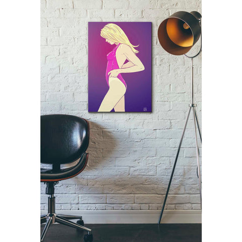 Image of 'Tan 2' by Giuseppe Cristiano, Canvas Wall Art,18 x 26