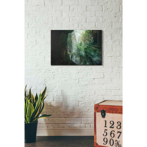 Image of 'Dragon Valley' by Jonathan Lam, Canvas Wall Art,18 x 26