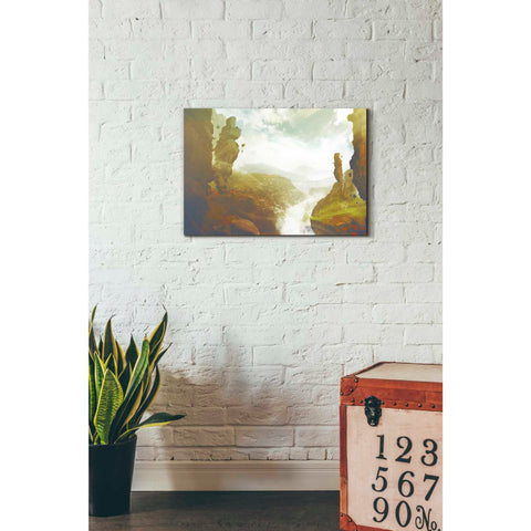 Image of 'Sacred Valley' by Jonathan Lam, Canvas Wall Art,18 x 26