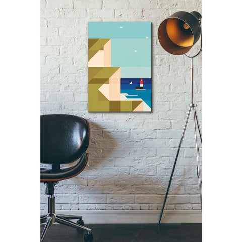 Image of 'Cliffs' by Antony Squizzato, Canvas Wall Art,18 x 26