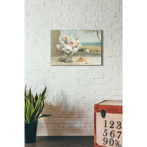 Image of 'Coastal Roses v.2' by Danhui Nai, Canvas Wall Art,18 x 26