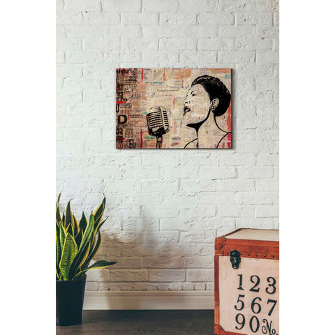 Image of 'LADY DAY' by DB Waterman, Giclee Canvas Wall Art