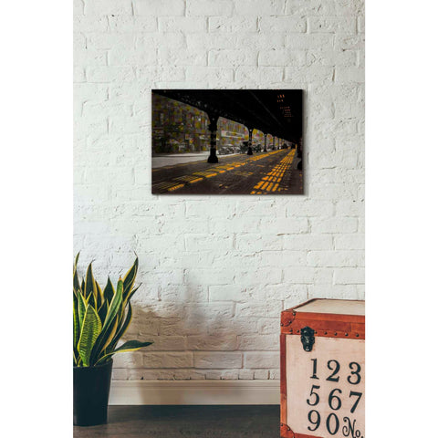 Image of 'UNDER THE BRIDGE' by DB Waterman, Giclee Canvas Wall Art
