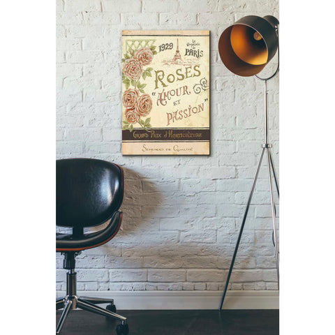 Image of 'French Seed Packet I' by Daphne Brissonet, Canvas Wall Art,18 x 26