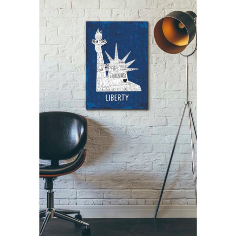 Image of 'Iconic NYC II' by Michael Mullan, Canvas Wall Art,18 x 26