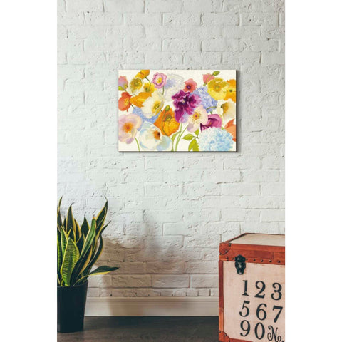 Image of 'For Paris on White' by Shirley Novak, Canvas Wall Art,26 x 18