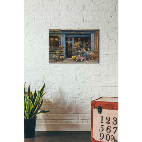 Image of 'Lartisan Fleuriste' by Marilyn Hageman, Canvas Wall Art,26 x 18