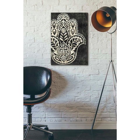 Image of 'Night Hamsa I' by Chariklia Zarris Giclee Canvas Wall Art