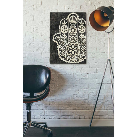 Image of 'Night Hamsa II' by Chariklia Zarris Giclee Canvas Wall Art