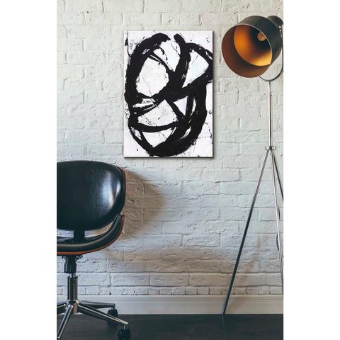 Image of 'Ace of Spades II' by Erin Ashley Canvas Wall Art,18 x 26