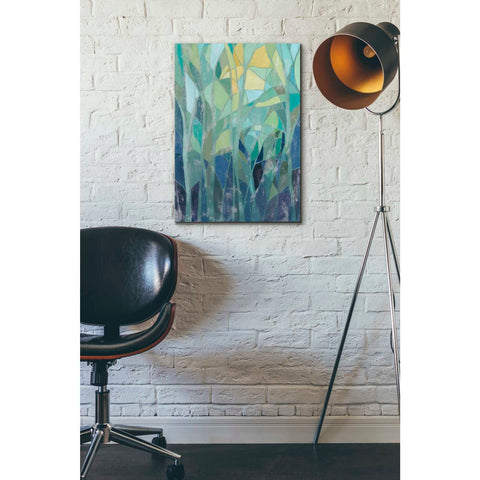 Image of 'Stained Glass Forest I' by Grace Popp Canvas Wall Art,18 x 26