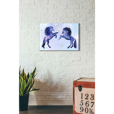 Image of 'Unicorn Universe Collection A' by Grace Popp Canvas Wall Art,26 x 18