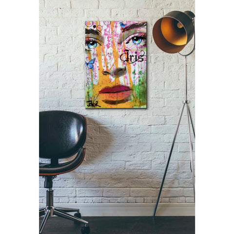Image of 'Iris' by Loui Jover, Canvas Wall Art,18 x 26