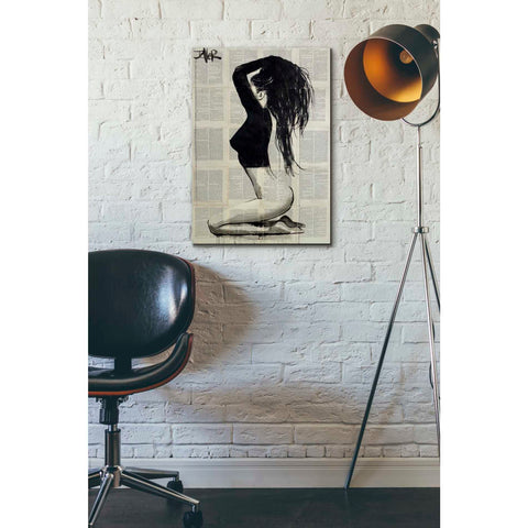 Image of 'The Black Top' by Loui Jover, Canvas Wall Art,18 x 26