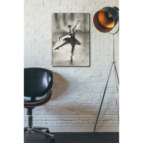 Image of 'Without A Danseur' by Oscar Alvarez Pardo, Canvas Wall Art,18 x 26