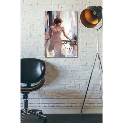 Image of 'Evening in Paris' by Alexander Gunin, Canvas Wall Art,18 x 26