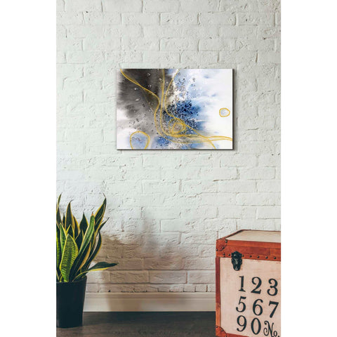 Image of 'Coastal Watercolor Abstract' by Irena Orlov, Canvas Wall Art,26 x 18