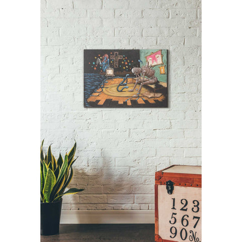 Image of 'Jesus Saves' by Craig Snodgrass, Canvas Wall Art,18 x 26