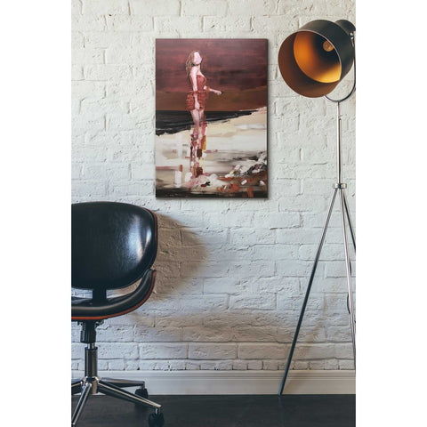 Image of 'In Red' by Oscar Alvarez Pardo, Canvas Wall Art,18 x 26