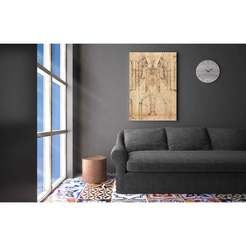 Image of 'Renaissance Angel' by Elena Ray Canvas Wall Art,18 x 26