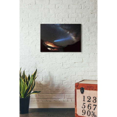 Image of 'Galactic Traveler' by Darren White, Canvas Wall Art,18 x 26