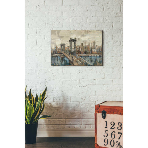 Image of 'New York View' by Silvia Vassileva, Canvas Wall Art,18 x 26