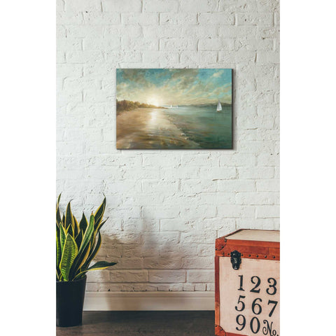Image of 'Coastal Glow' by Danhui Nai, Canvas Wall Art,18 x 26