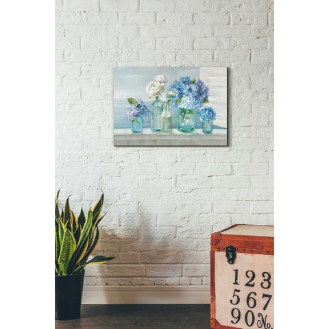 Image of 'A Beautiful Day at the Beach' by Danhui Nai, Canvas Wall Art,18 x 26