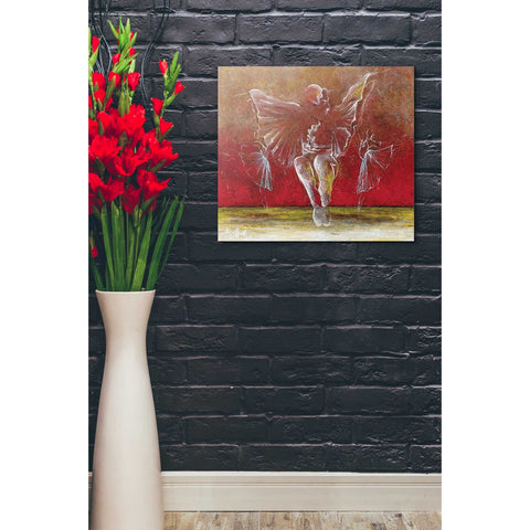 Image of 'The Dance of Baci' by Samedin Asllani, Canvas Wall Art,20 x 24
