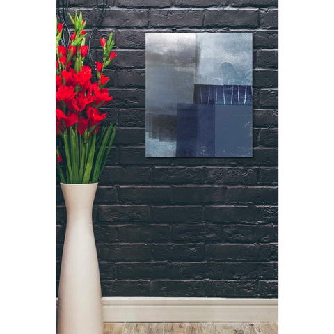 Image of 'Blue Abstract I' by Linda Woods, Canvas Wall Art,20 x 24