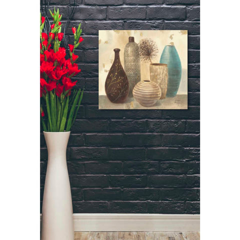 Image of 'Vessel Still Life II' by Albena Hristova, Canvas Wall Art,24 x 20