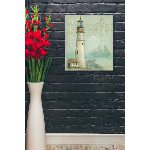 Image of 'West Coastal Light' by Daphne Brissonet, Canvas Wall Art,20 x 24