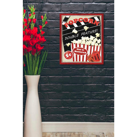 Image of 'At the Movies I' by Veronique Charron, Canvas Wall Art,20 x 24