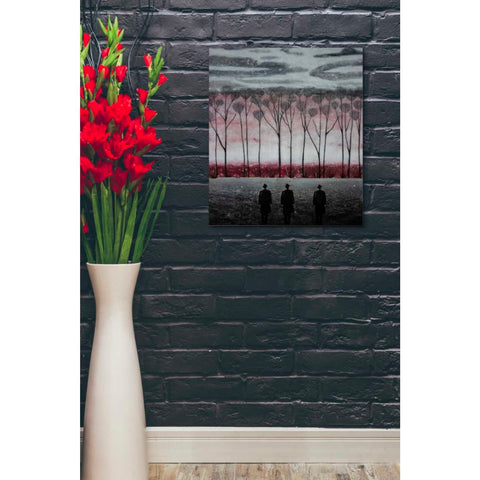Image of 'SILENT SUITS' by DB Waterman, Giclee Canvas Wall Art