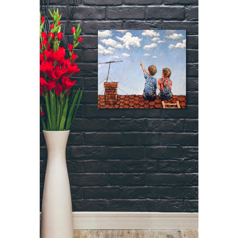 Image of 'Counting Clouds' by Alexander Gunin, Canvas Wall Art,24 x 20