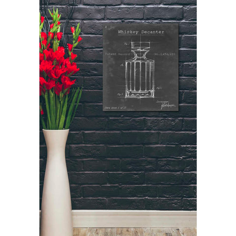 Image of 'Barware Blueprint VII' by Ethan Harper Canvas Wall Art,20 x 24